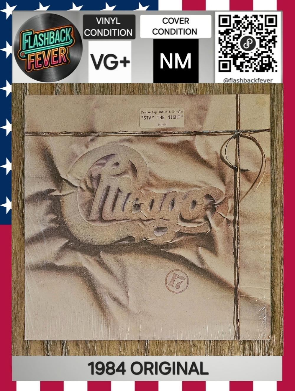CHICAGO•Chicago 17•1984 US (#9 25060-1) Winchester Pressing
